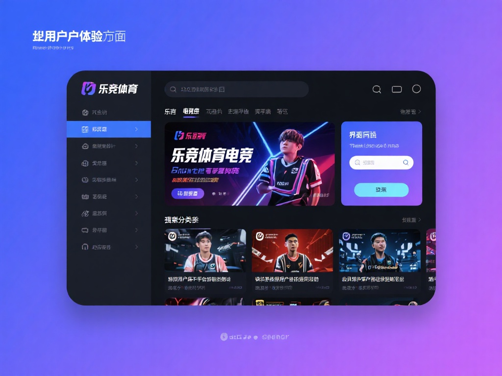 在用户体验方面，乐竞体育电竞同样下足了功夫。界面设
